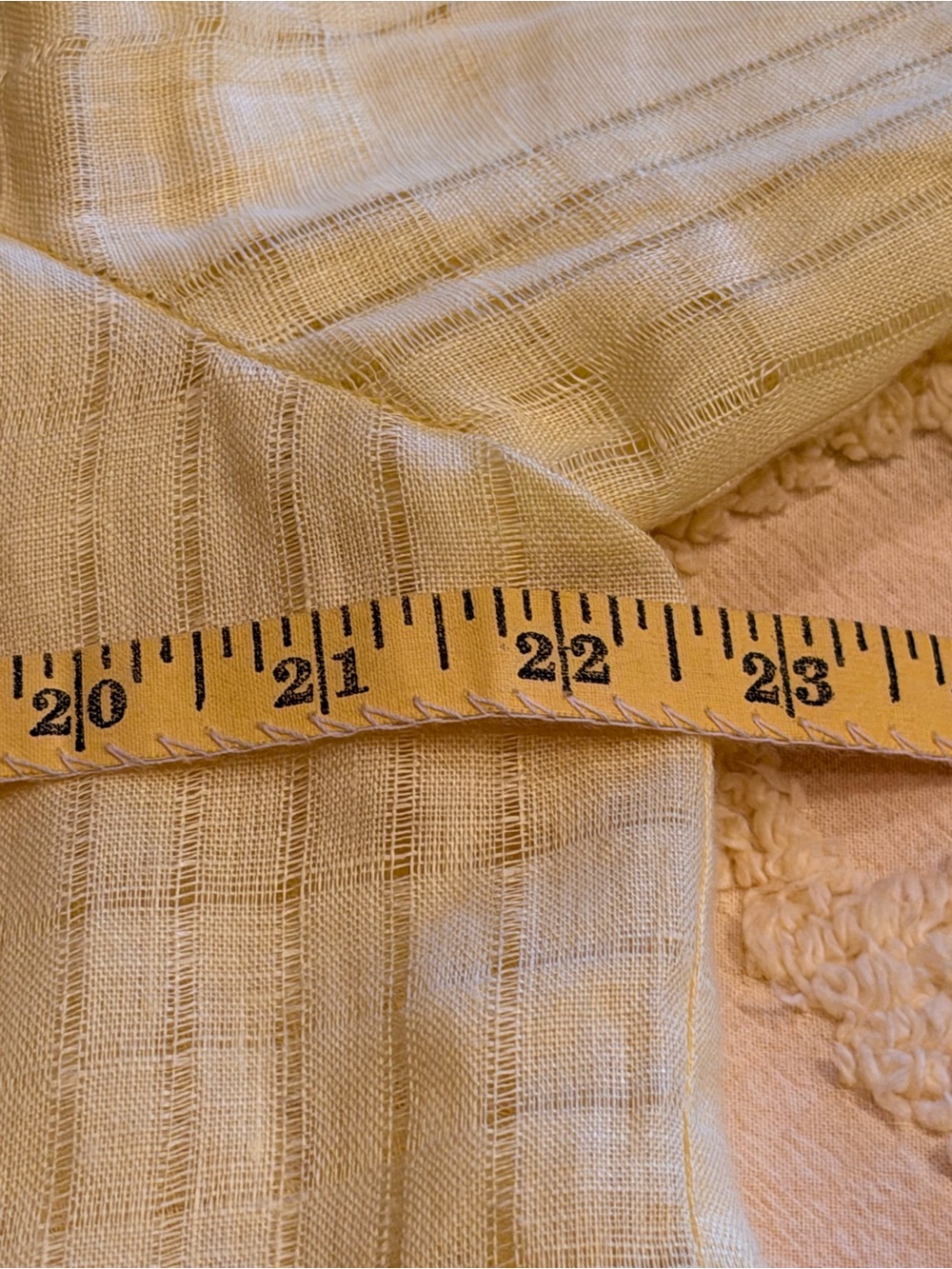JM Collection Yellow Button-Front Blouse - Picture 12 of 14